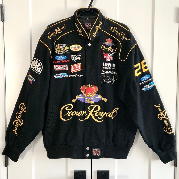 Nascar Other - Crown Royal, NASCAR, Vintage, Y2K, Pit Crew, Racing Team Jacket, Mens, M, RARE